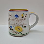 Arabia Saunamuki "Hupsu kylyp&ouml;&ouml;, jotta nahka pallaa!"