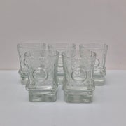 Riihim&auml;en Lasi, Pikku-Matti Snapsilasit 5 kpl, kirkas