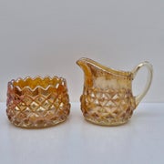 Sokerikko ja Kermakko Lysterilasia, Riihim&auml;en Lasi