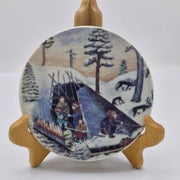 Arabia Sein&auml;lautanen - Rakovalkealla, Andreas Alariesto