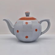 Arabia Teekannu, oranssit pallot