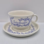 Arabia, Sininen Keitti&ouml;,  Is&auml;nkuppi