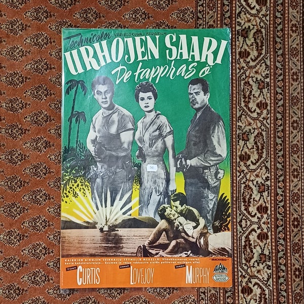 Elokuvajuliste Urhojen Saari vm. 1954