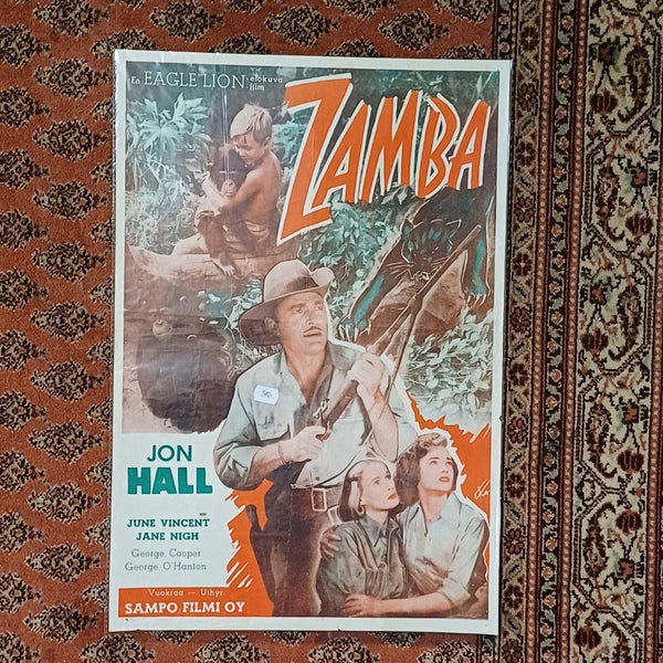 Elokuvajuliste Zamba vm. 1949