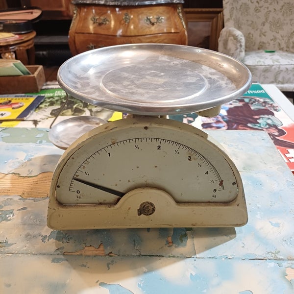 Vanha Nordqvist 5 kg Talousvaaka