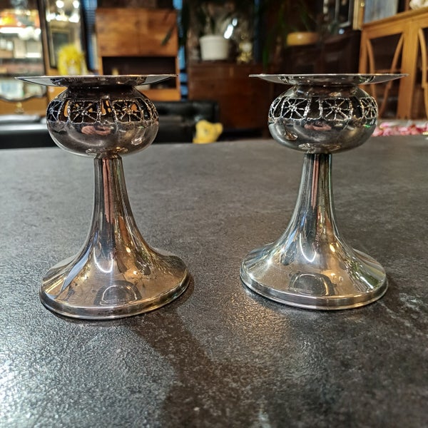 Turun Hopea Pitsi Kynttil&auml;njalka-pari, 830 Hopeaa