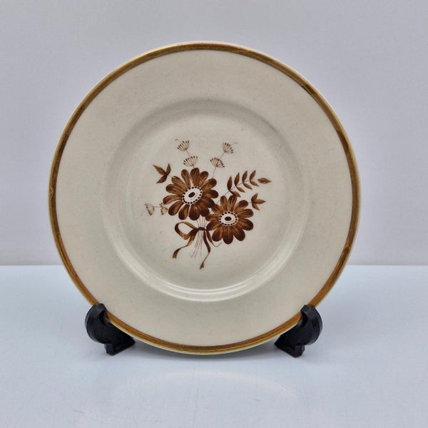 Arabia Pullalautanen, ruskea kukka