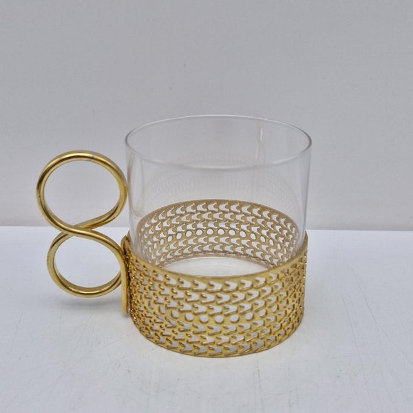 Iittala, Karaatti Lasi, kullattu pidike