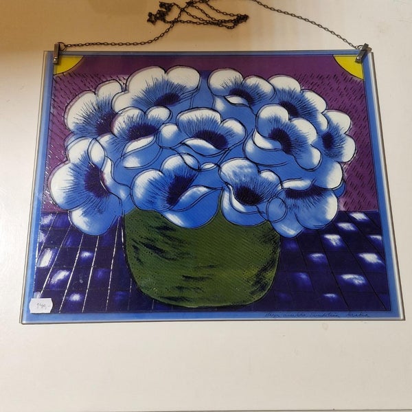 Arabia, Lasitaulu / Ikkunataulu Lumous, Helj&auml; Liukko-Sundstr&ouml;m