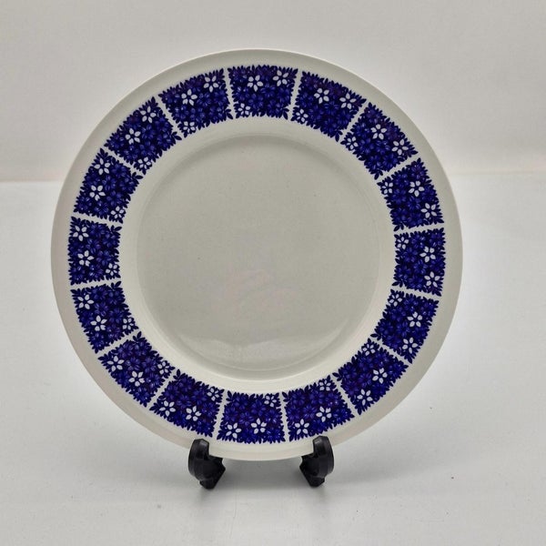 Arabia, Pitsi Lautanen 21,5 cm, sininen koriste