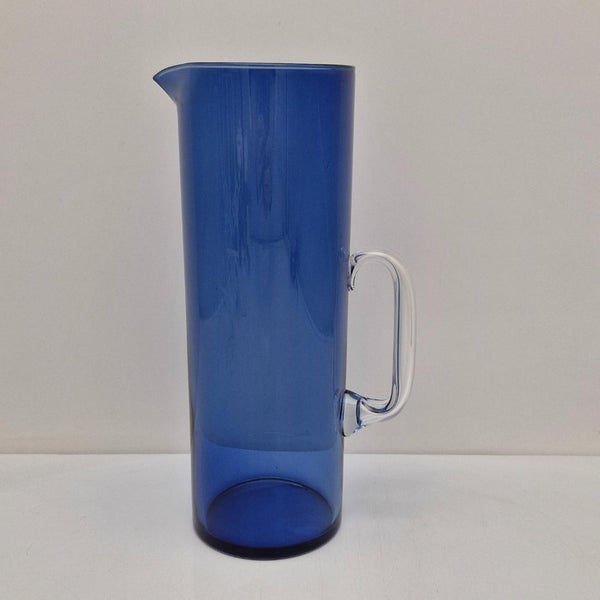Iittala, Lasikaadin i-114, sininen, Timo Sarpaneva