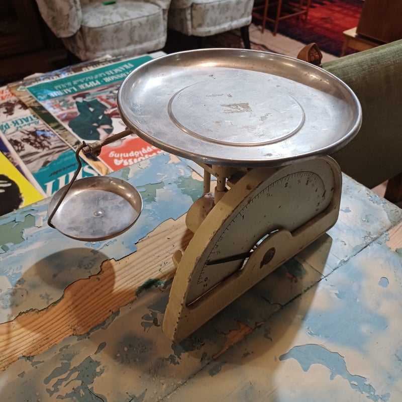 Vanha Nordqvist 5 kg Talousvaaka