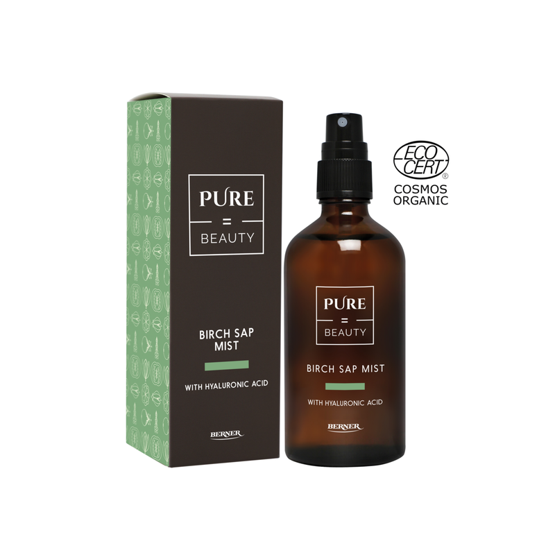 Pure=Beauty Birch Sap Mist + Hyaluronihappo Kasvovesi pelastaa kuivan ja pintakuivan ihon!